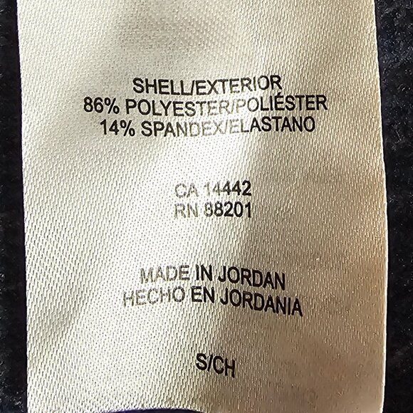 Mondetta Performance + Luxury long brushed fleece leggings warm small blue - Picture 8 of 8